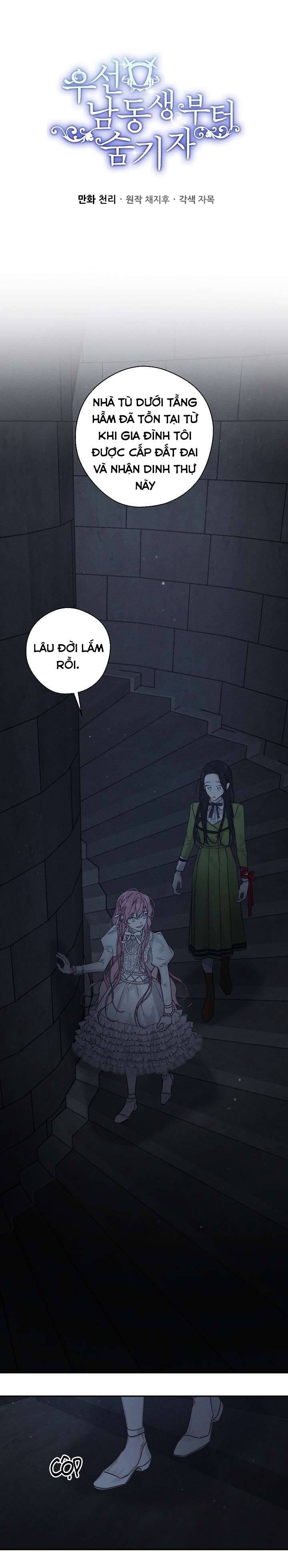 Trước Tiên Phải Giấu Em Trai Cái Đã! Chap 42 - Trang 2